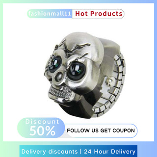 Nhẫn Bạc Hình Đầu Lâu Unisex