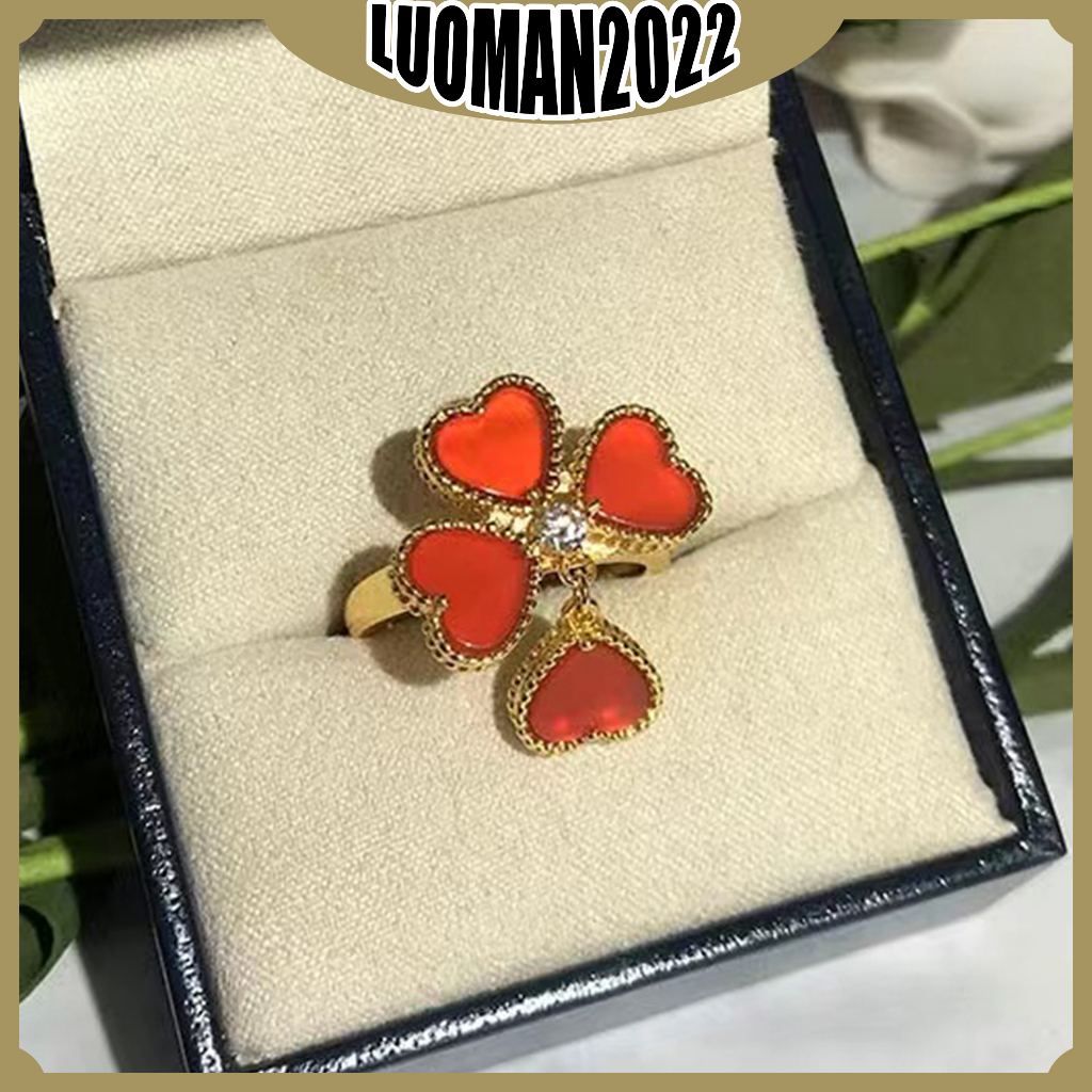 Vca Nhẫn Cỏ Bốn Lá Alhambra Effeuillage Ngọt Ngào