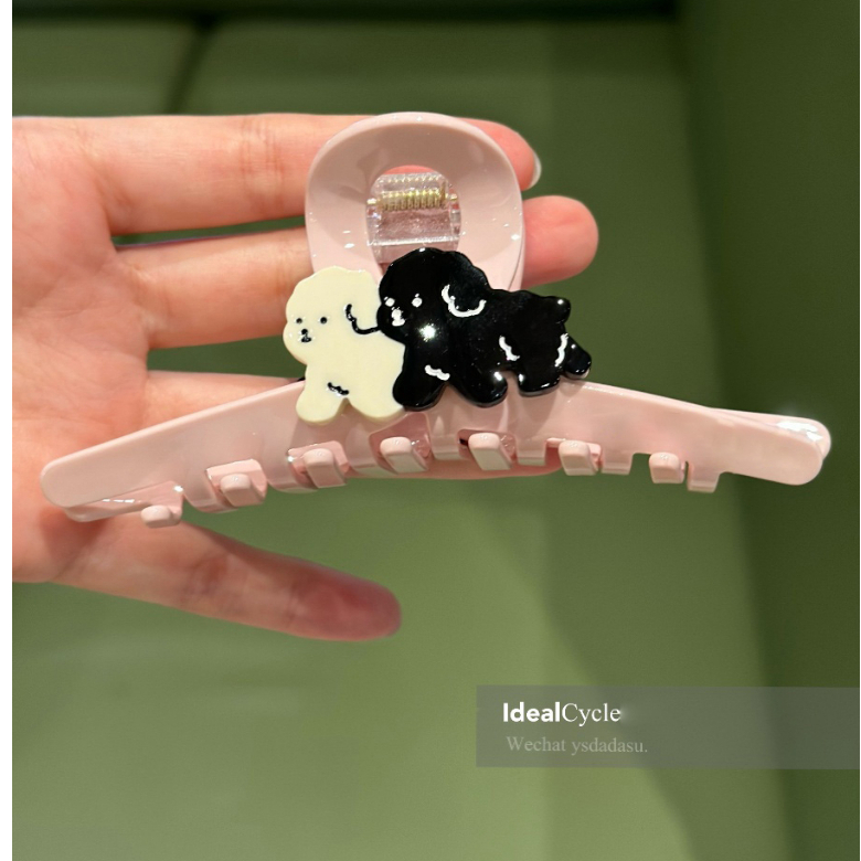 Kẹp Tóc Trang Trí Hình Chú Cún Dễ Thương Mẫu 2023 Dành Cho Bé Gái