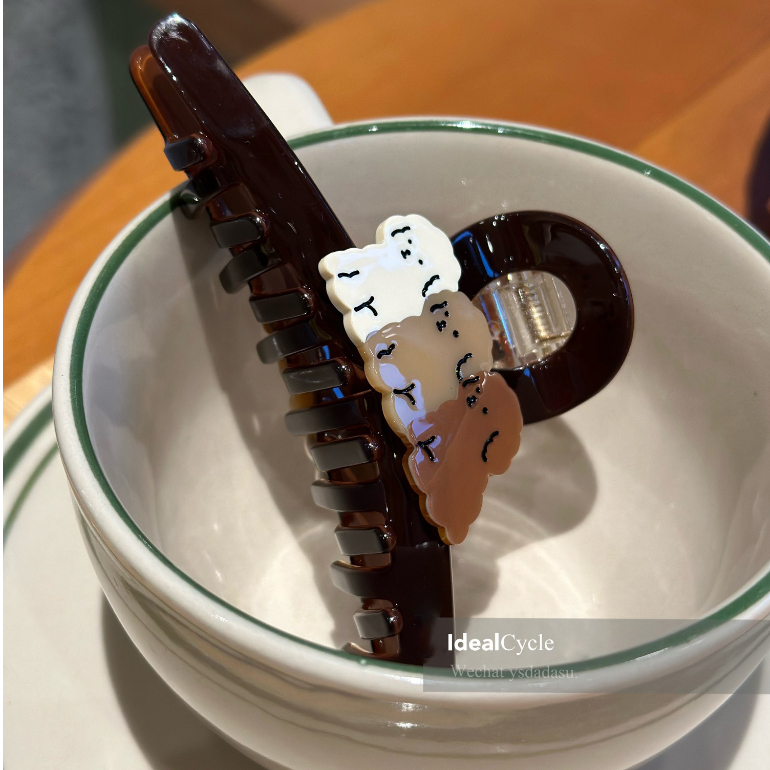 Kẹp Tóc Trang Trí Hình Chú Cún Dễ Thương Mẫu 2023 Dành Cho Bé Gái