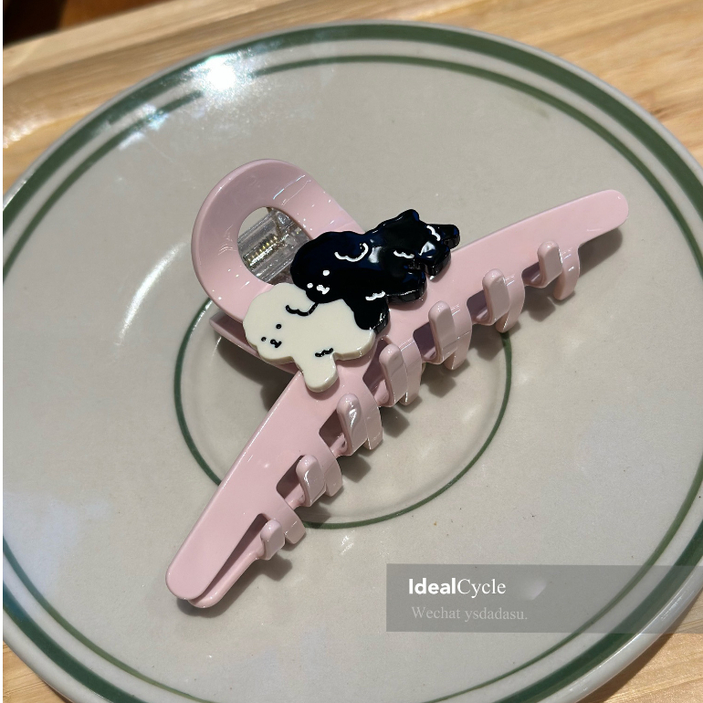 Kẹp Tóc Trang Trí Hình Chú Cún Dễ Thương Mẫu 2023 Dành Cho Bé Gái