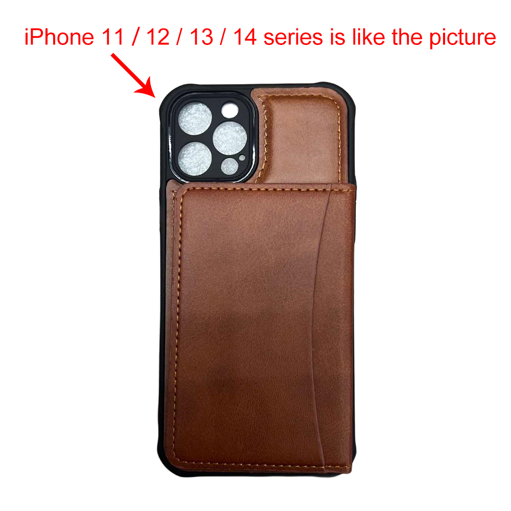 Ốp Điện Thoại Da PU Phối Ví Sang Trọng Cho iPhone 14 13 12 11 Pro Max 12Pro 13Pro 14Pro 12Mini X XS 7 8 Plus XR SE 2020