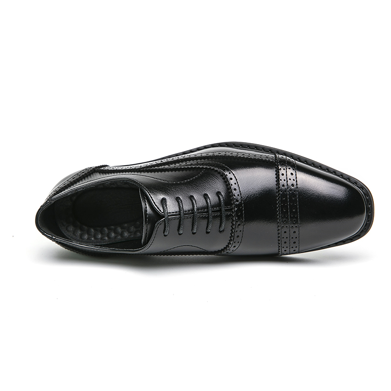 Giày Oxfords Brogues Da Mềm Thời Trang Hàn Quốc Cho Nam