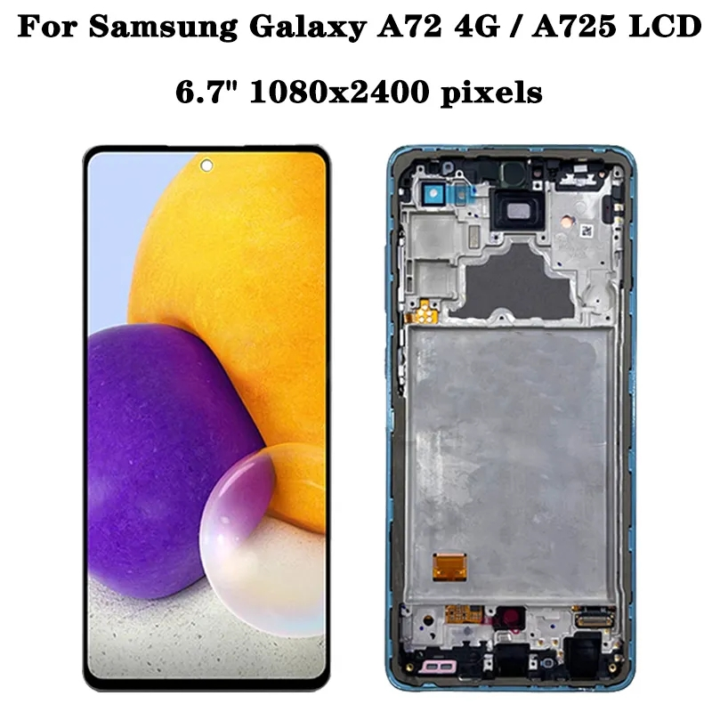 Màn Hình Cảm Ứng LCD Mới Dành Cho Samsung Galaxy A72 4G A725 SM-A725F / DS A725M