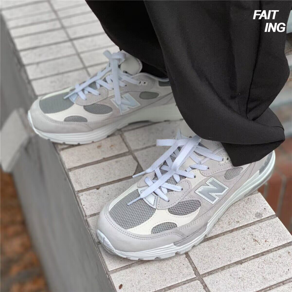 Hộp Toàn Bộbox | Giày Thể Thao New Balance 992 Made in USA M992 M992NC 36-45 Màu Xám Bạc Phong Cách Retro