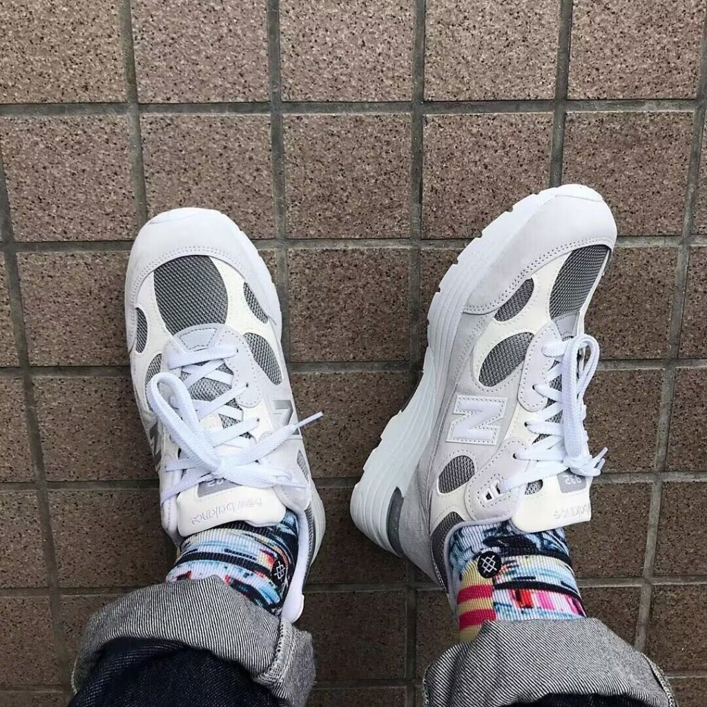 Hộp Toàn Bộbox | Giày Thể Thao New Balance 992 Made in USA M992 M992NC 36-45 Màu Xám Bạc Phong Cách Retro