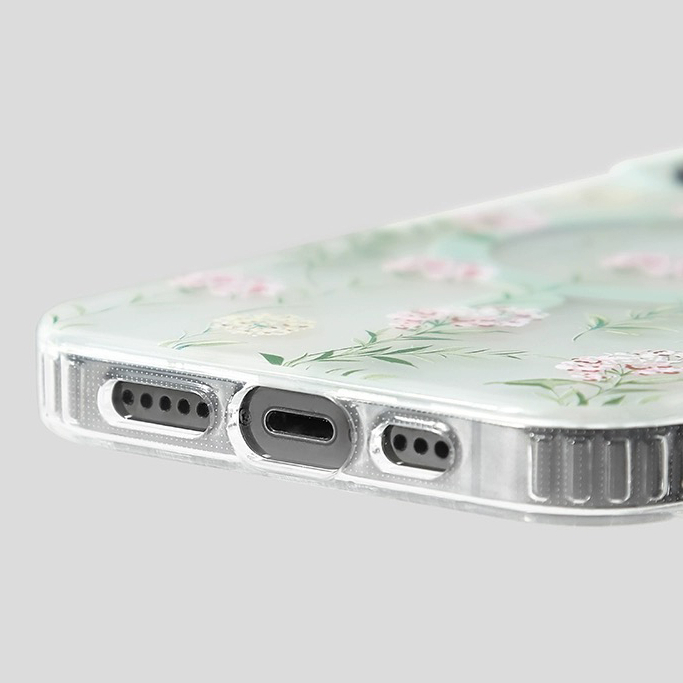 Ốp Điện Thoại PC Cứng / Nhám Họa Tiết Hoa Màu Hồng Cho compatible for iPhone 11 12 13 14 pro max