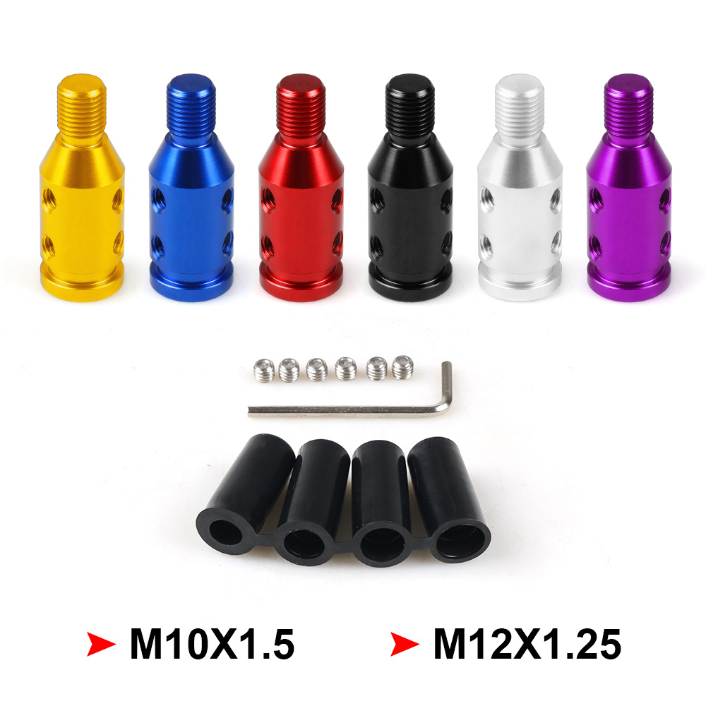 Núm Gạt Cần Số Xe Hơi Bằng Nhôm Thông Dụng M12x1.25 M10x1.5