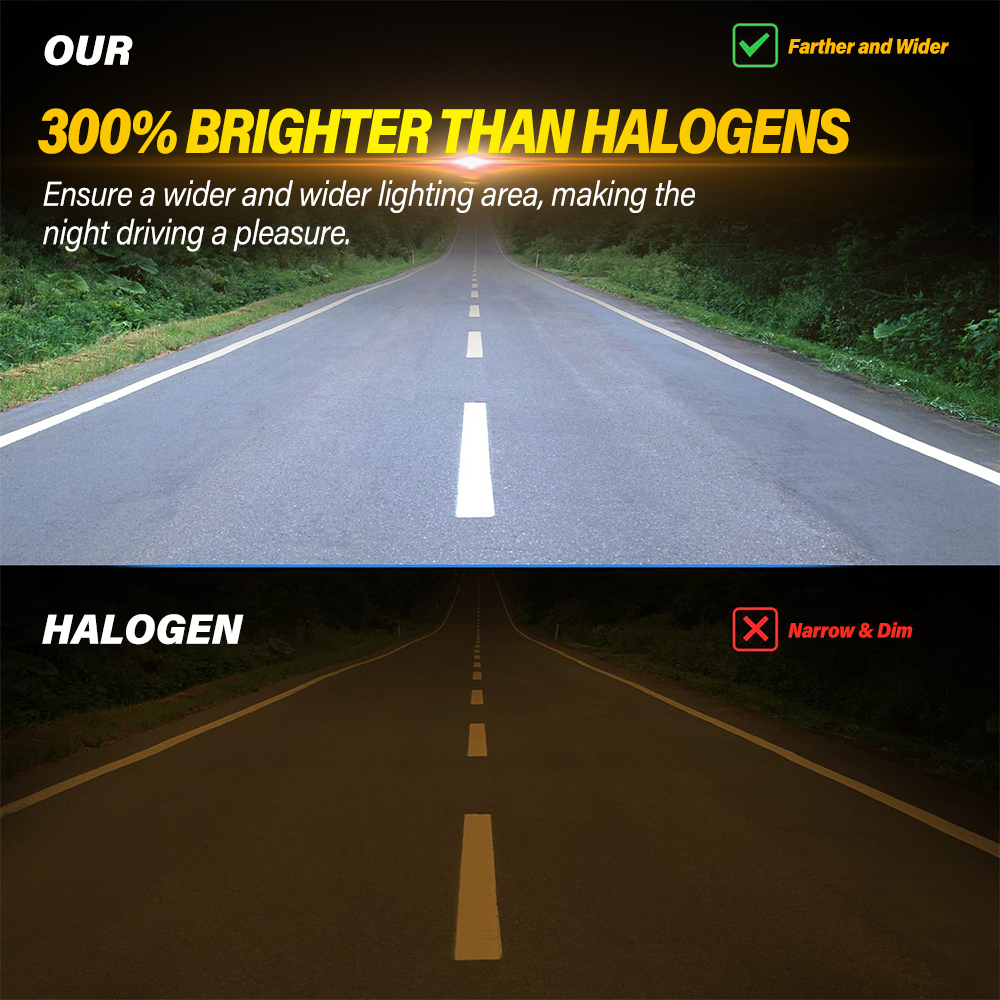 Bộ 1 Cặp Bóng Đèn led Ánh Sáng Trắng v4 6000k Thay Thế Cho toyota innova 2005-2008