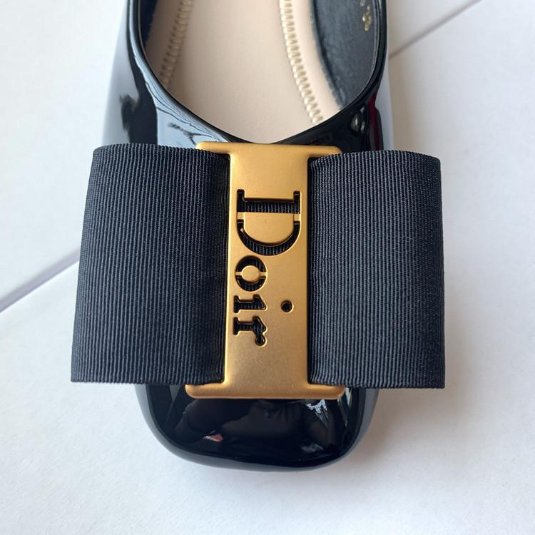 Giày Búp Bê Da Bóng Đế Mềm Thoải Mái Có Size Lớn 32-44 Thời Trang Dành Cho Nữ