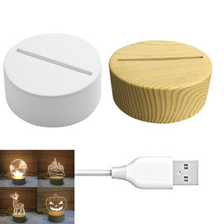 Đế đèn ngủ led dùng để trưng bày đèn thủy tinh/ pha lê/ resin thủ công