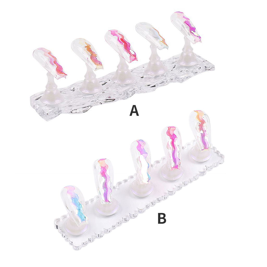Giá Đỡ Trưng Bày Móng Tay Giả Không Phai Màu Cho Nữ
