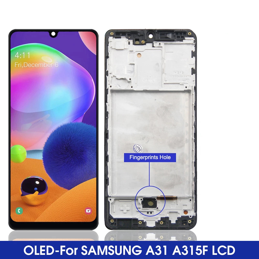 Màn Hình Cảm Ứng LCD OLED Thay Thế Cho Samsung Galaxy A31 SM-A315F SM-A315G SM-A315N