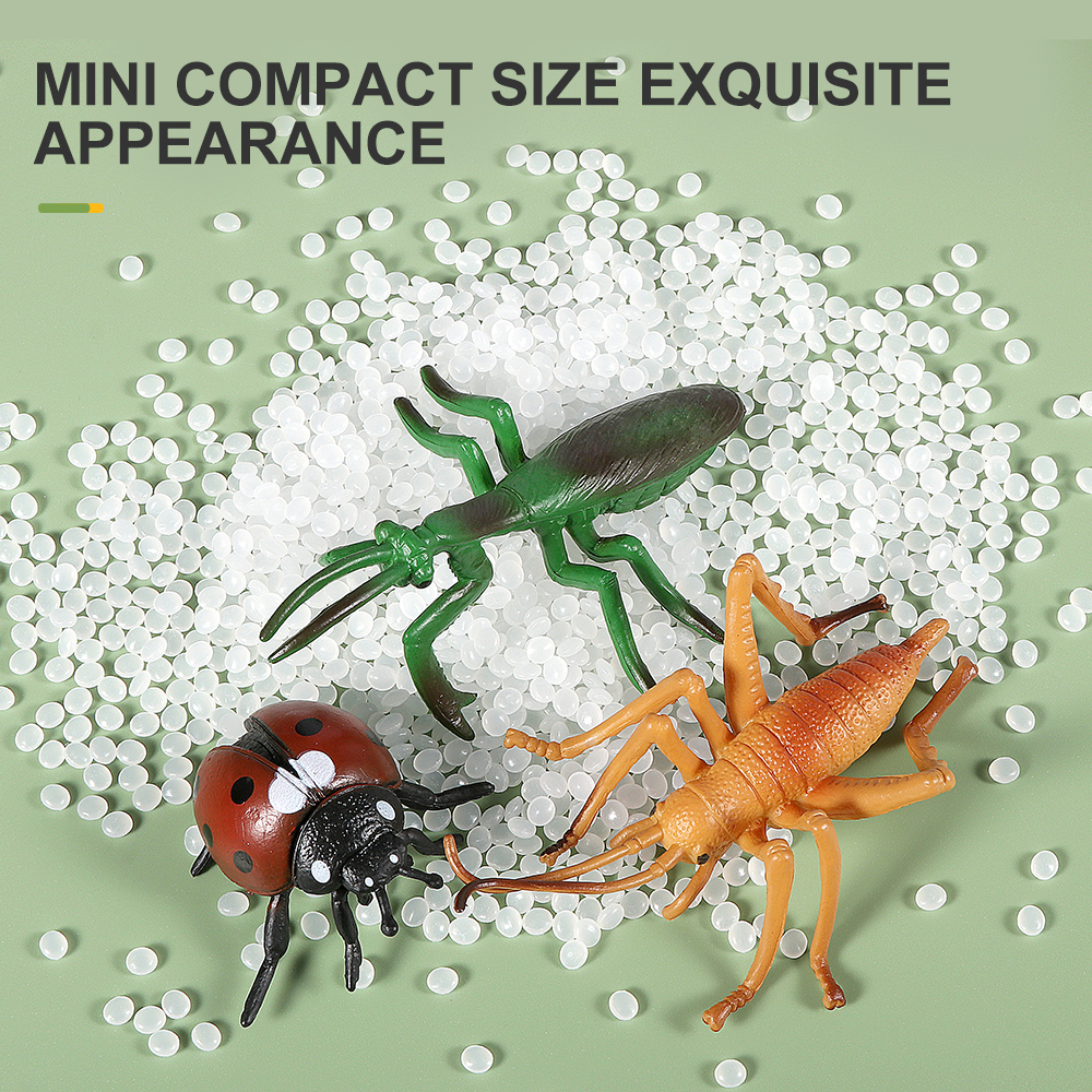 Bộ Mô Hình Côn Trùng Mini Hoang Dã Bướm Bọ Cạp Cicada Thằn Lằn Đồ Chơi Giáo Dục Halloween Cho Trẻ Em