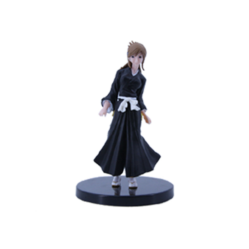 Bộ 5 Mô Hình Nhân Vật Kurosaki Ichigo Kuchiki Rukia Hitsugaya Toushirou Urahara Kisuke 12cm Bằng PVC