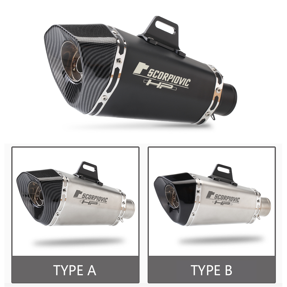 Ống Pô Xả Khí 51mm Chuyên Dụng Cho Xe Mô Tô