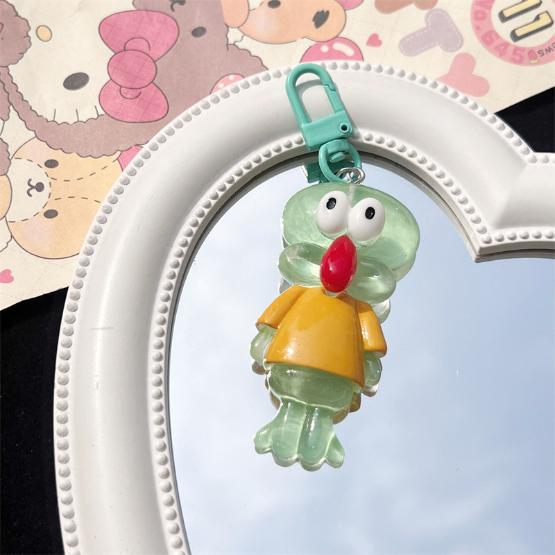 Móc Khóa Hình Búp Bê Hoạt Hình Dễ Thương