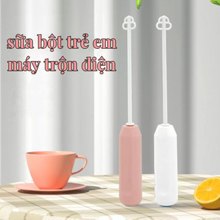 Máy khuấy sữa bột điện đa năng cầm tay, khuấy nhanh, dùng pin lâu