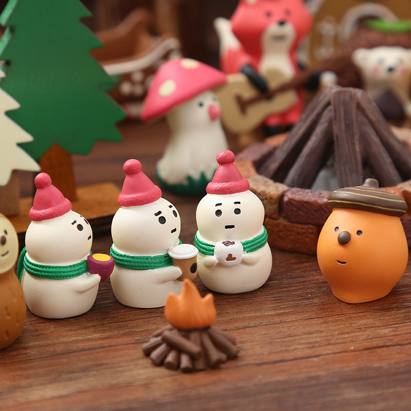 Decole✿ Cửa Hàng Tạp Hóa Phong Cách Nhật Bản DY1787❤Phong Cảnh Trang Trí Phong Cảnh Nhật Bản Sáng Tạo