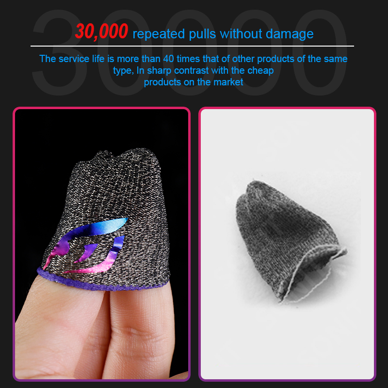 Găng Đeo Ngón Tay Chống Mồ Hôi Zkronsky Series 36-pin Dùng Để Chơi game Trên Điện Thoại