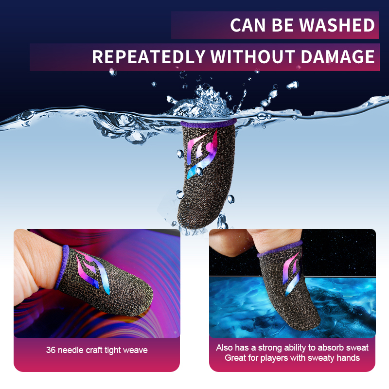 Găng Đeo Ngón Tay Chống Mồ Hôi Zkronsky Series 36-pin Dùng Để Chơi game Trên Điện Thoại