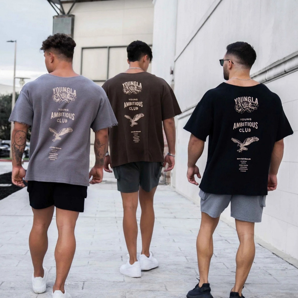 Áo Thun Thể Thao Chất Liệu Cotton Thấm Hút Mồ Hôi Nhanh Khô Năng Động Thời Trang Cho Nam