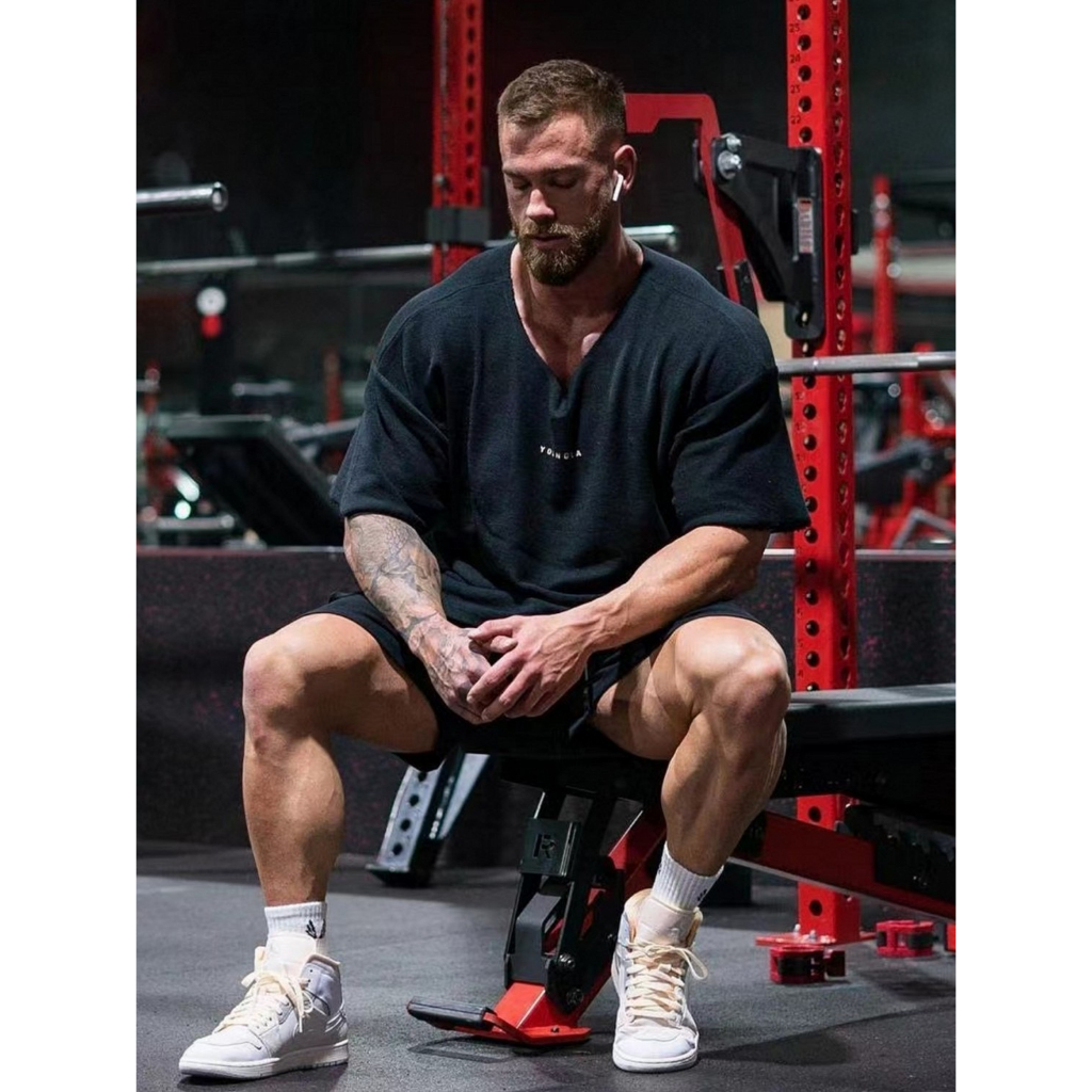 Áo Thun Thể Thao Chất Liệu Cotton Thấm Hút Mồ Hôi Nhanh Khô Năng Động Thời Trang Cho Nam