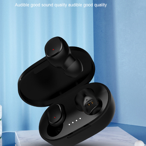 Tai nghe nhét tai không dây OKSJ bluetooth 5.0 chơi game điều khiển vân tay cảm ứng cho Android TWS