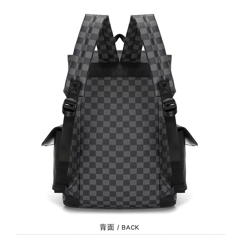 JINRU Balo Da Backpack Unisex Chống Nước 2023 NEW K96T0EZ