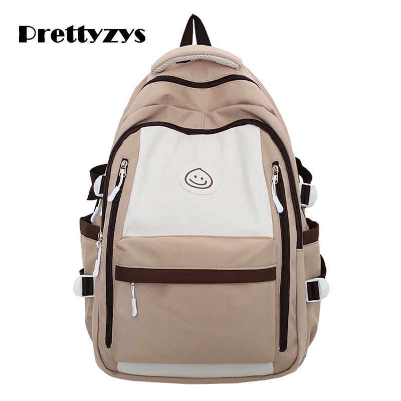 Backpack Prettyzys 2023 Korean Student Bag Large capacity Cute School 14 inch For Teenage Girl