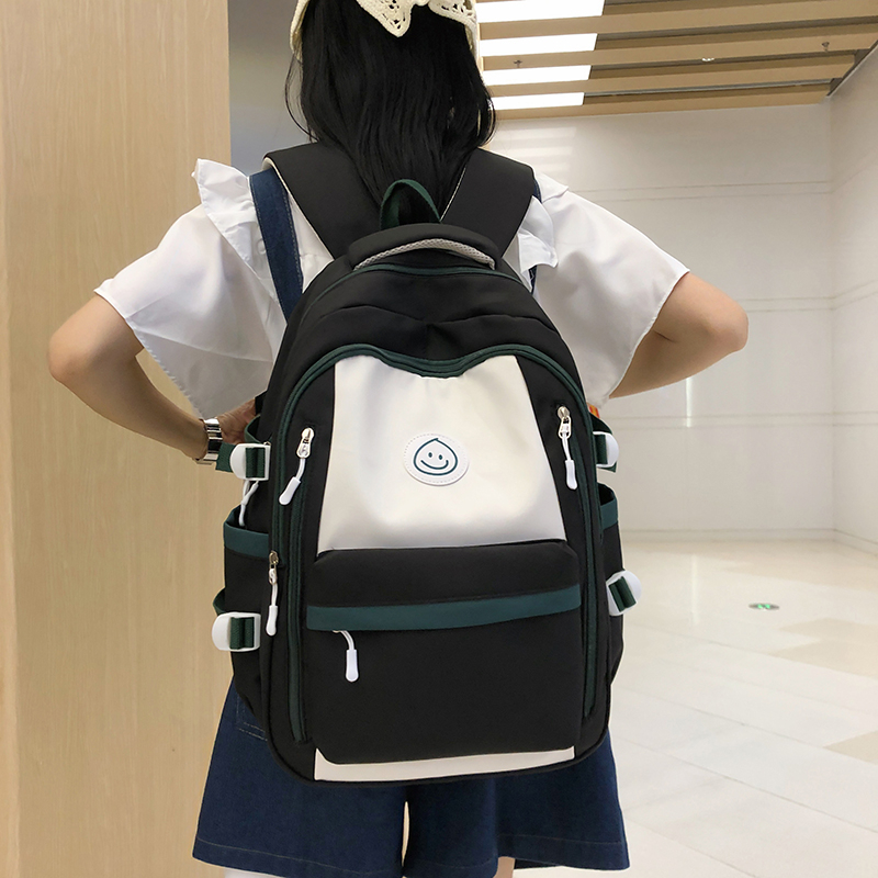 Backpack Prettyzys 2023 Korean Student Bag Large capacity Cute School 14 inch For Teenage Girl