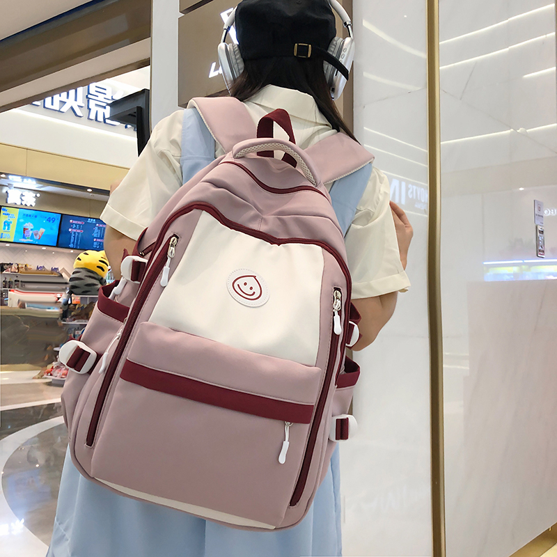 Backpack Prettyzys 2023 Korean Student Bag Large capacity Cute School 14 inch For Teenage Girl