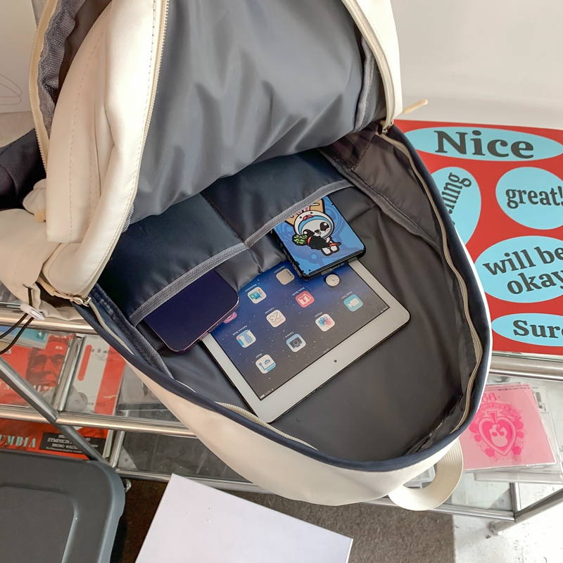 Backpack Prettyzys 2023 Korean Student Bag Large capacity Cute School 14 inch For Teenage Girl