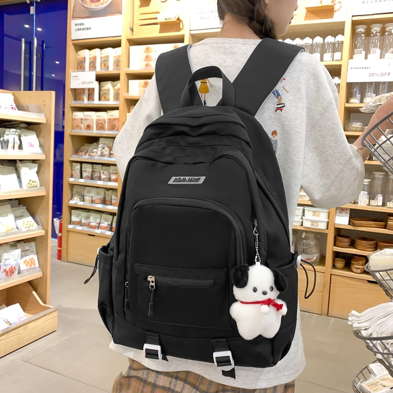 Backpack Prettyzys 2023 Korean Student Bag Large capacity Cute School 14 inch For Teenage Girl