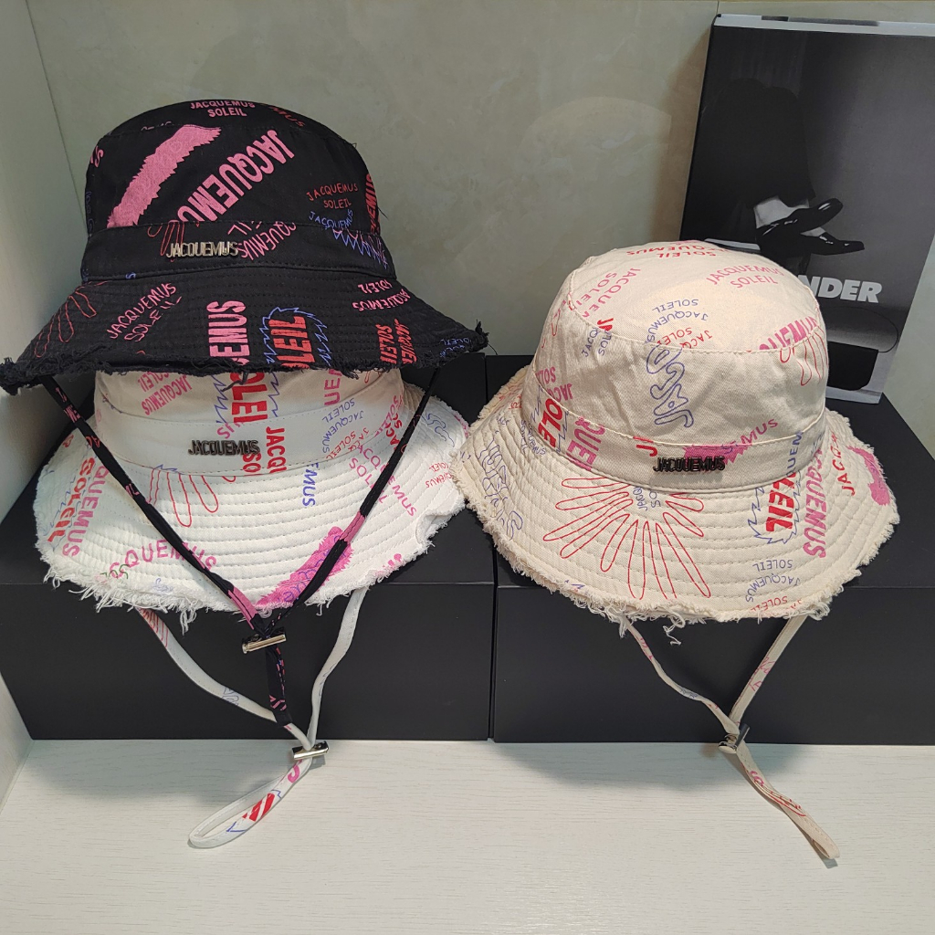 Jac New Letter Same style Nón Bucket Chống Nắng Đa Năng Thời Trang Cho Nam Và Nữ