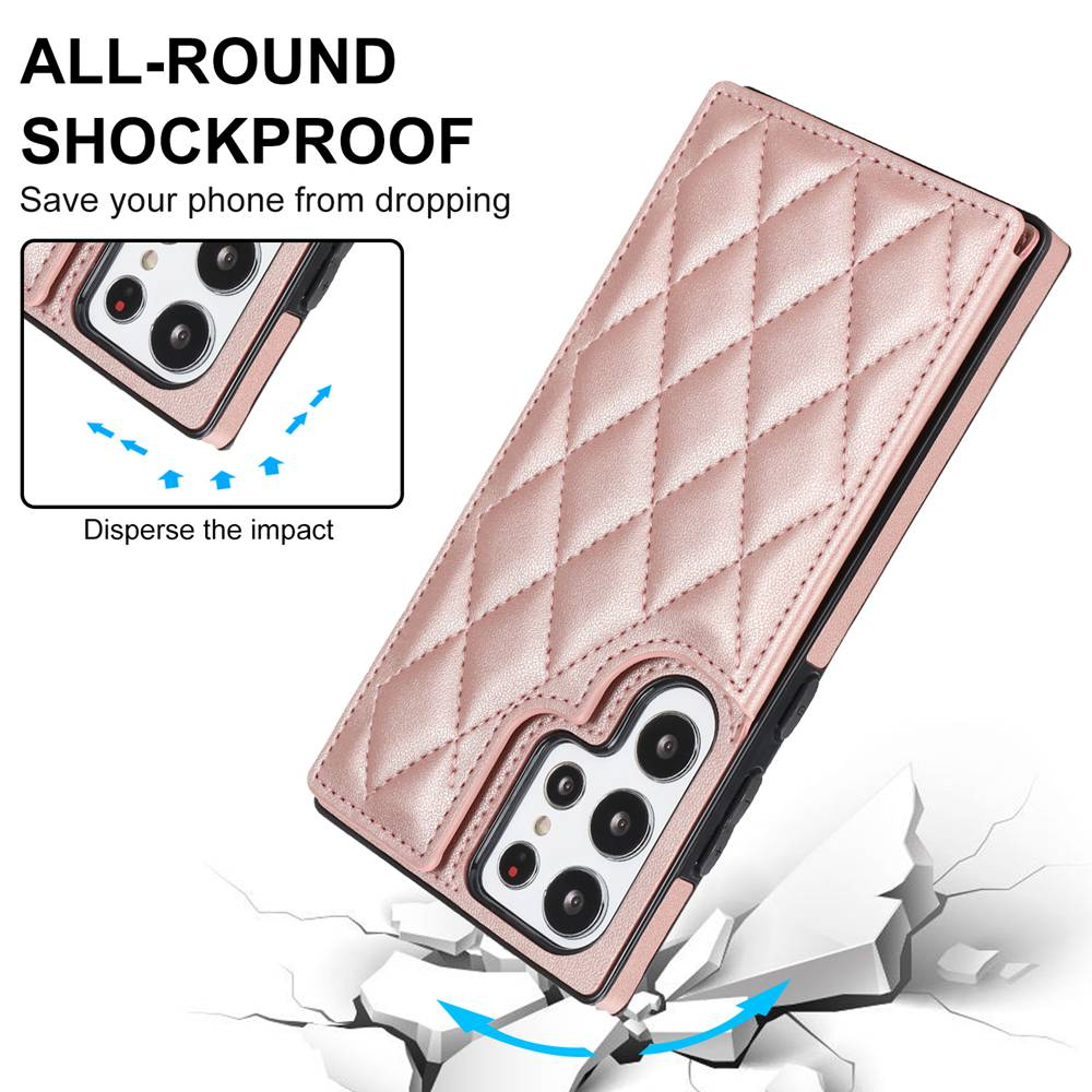 Ốp Điện Thoại Chống Sốc Có Ngăn Đựng Thẻ RFID Cho Samsung Galaxy S22 Ultra Plus ZY-10