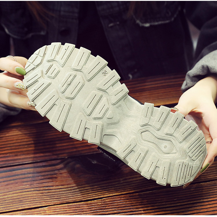 Giày Thể Thao Đế Dày Phong Cách Đường Phố Cho Nữ