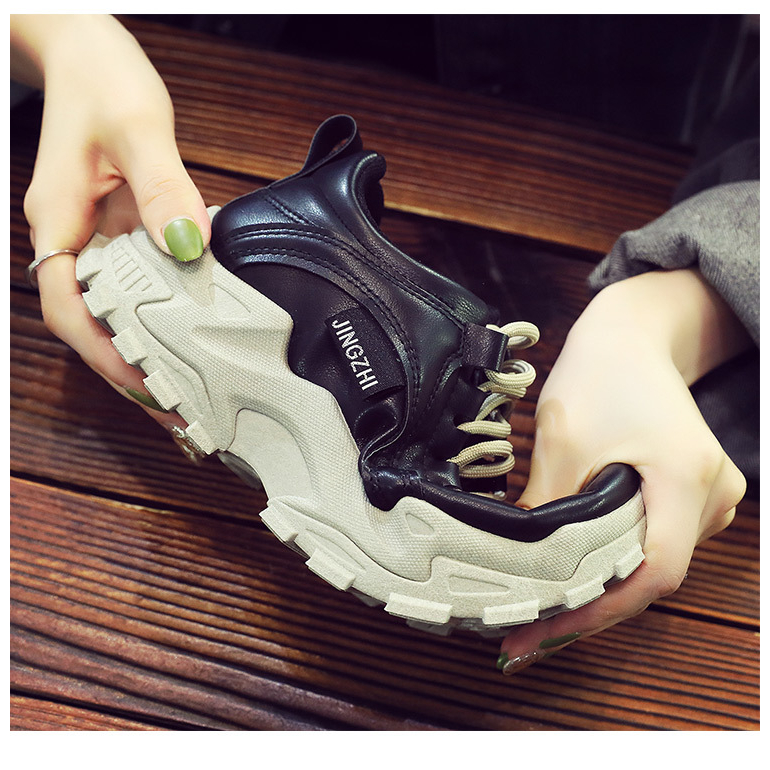 Giày Thể Thao Đế Dày Phong Cách Đường Phố Cho Nữ