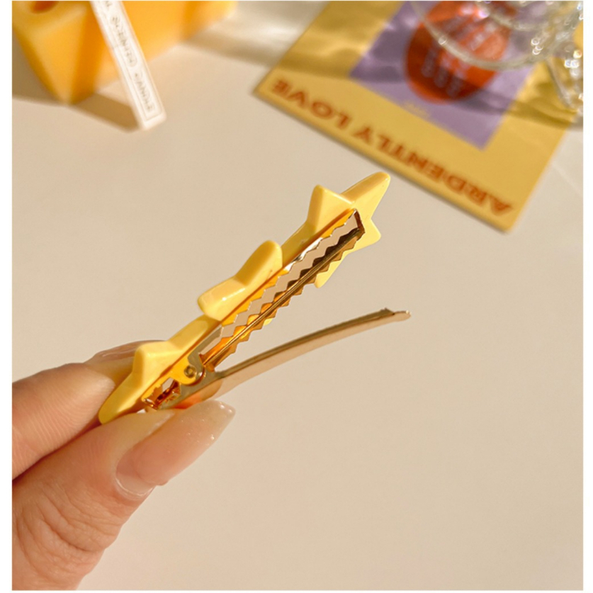 Kẹp Tóc Hình Ngôi Sao Vàng Nhỏ Nhắn Dễ Thương Thời Trang 2023