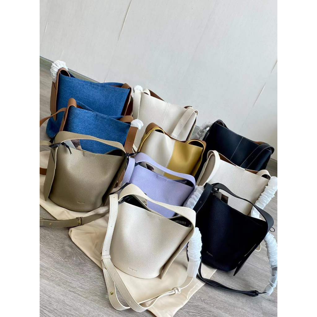 Songmont Túi Xách Da Bò Nhẹ Có Dây Đeo Vai Cỡ Vừa Thiết Kế Mới Dành Cho Bạn Nữ SO777777-0520