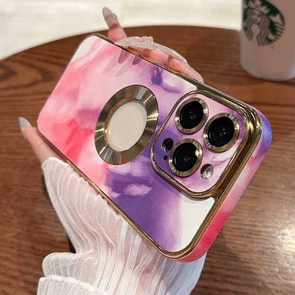 Ốp Điện Thoại Da Mềm / Có Màng Bảo Vệ Ống Kính Máy Ảnh Cho compatible for iPhone 11 12 13 14 pro max