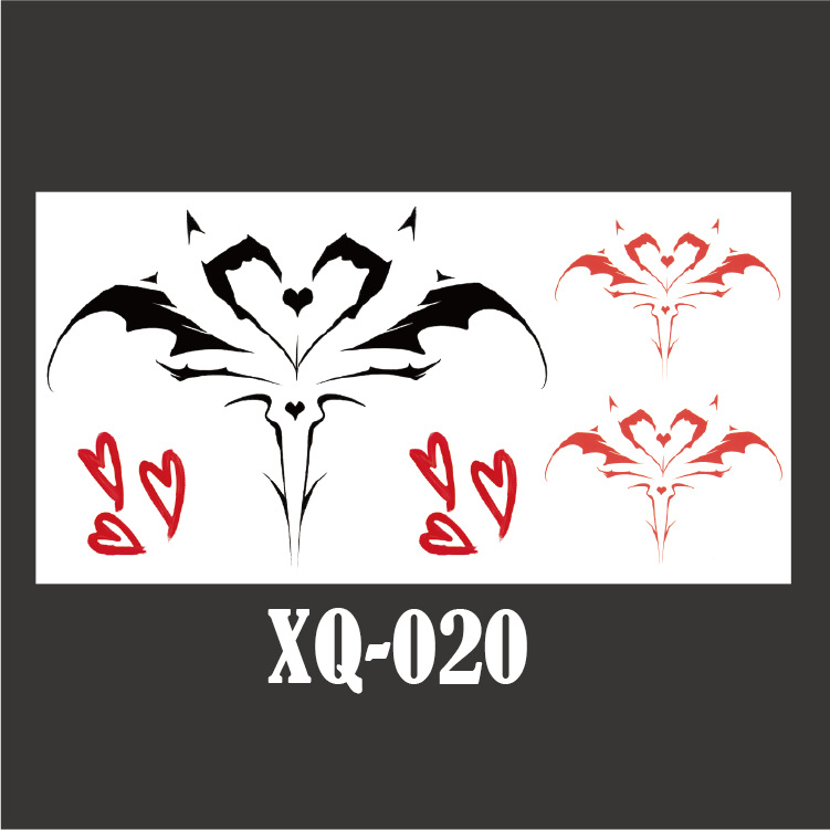 Hình Xăm Dán Tạm Thời 7 Ngày Hình Thiên Thần Chống Thấm Nước