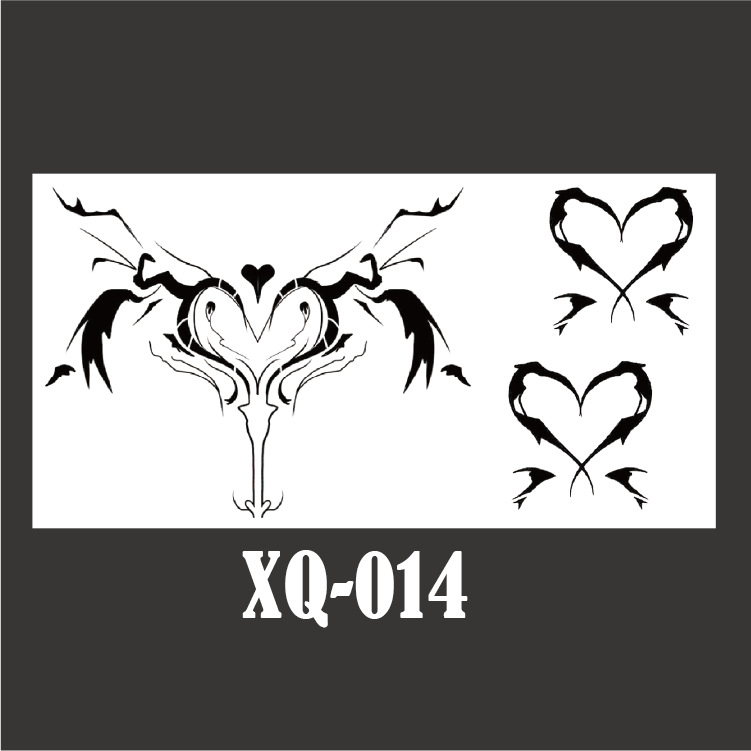 Hình Xăm Dán Tạm Thời Họa Tiết Quyến Rũ Chống Nước Lâu Trôi 7 Ngày