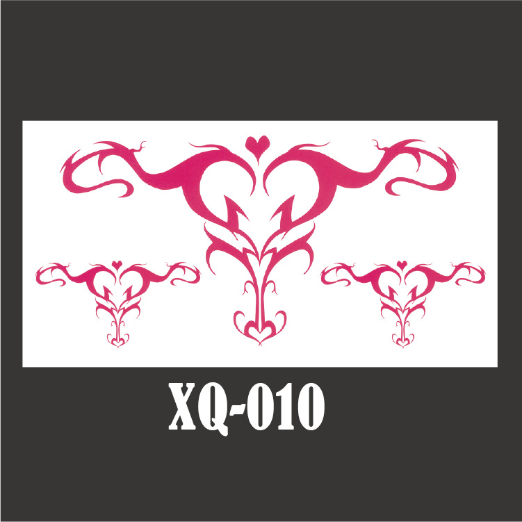 Hình Xăm Dán Bụng Giả Tạm Thời Lâu Trôi 7 Ngày In Họa Tiết Succubi Quyến Rũ