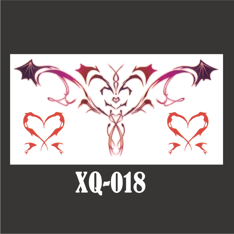 Hình Xăm Dán Tạm Thời Họa Tiết Quyến Rũ Chống Nước Lâu Trôi 7 Ngày