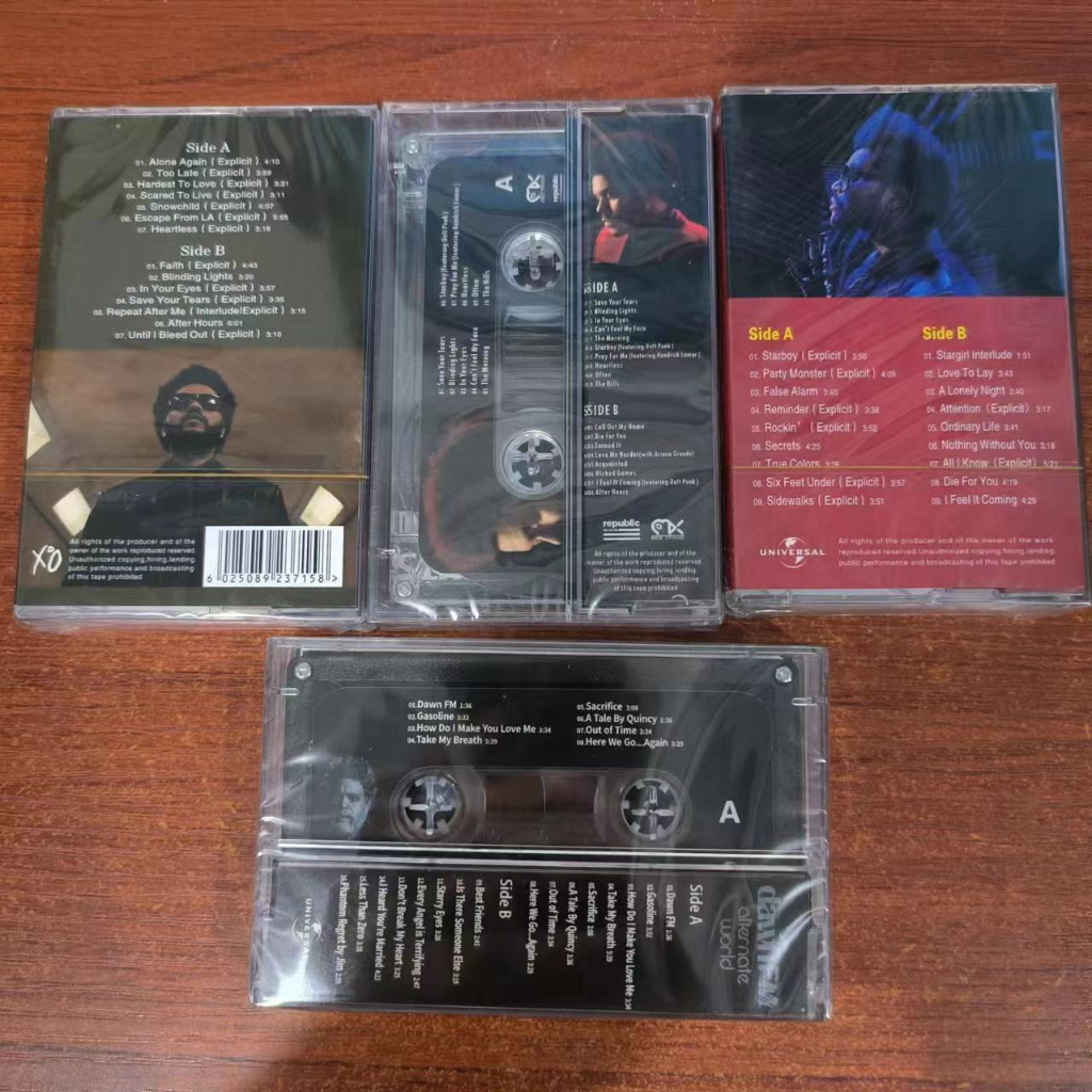 Thương Hiệu Mới Tuần Cuộn Băng cassette Bình Minh fm starboy the Highlightsette