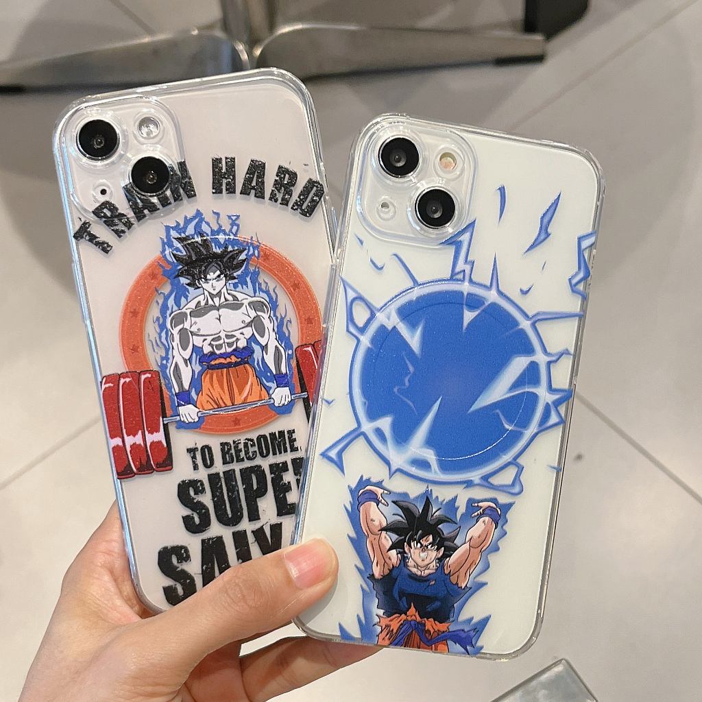 Ốp Điện Thoại Họa Tiết Hoạt Hình Dragon Ball Độc Đáo Chống Sốc Cho iPhone 14 / 13 / 12 / 11