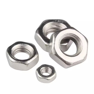 Đai Ốc Lục Giác Mạ Niken M1.4-M20 M1.4M2M2.5M3M4M5M6M8 Chuyên Dụng