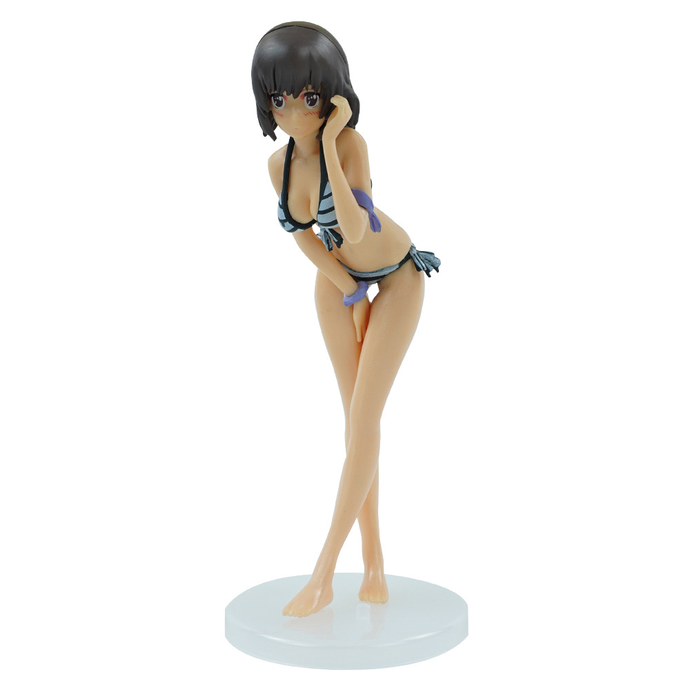 Mô Hình Nhân Vật Katou Megumi Bent Over Đứng Bằng PVC 16cm Trang Trí