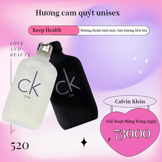Ck nước hoa ck hương thơm tươi mát dành cho nam và nữ